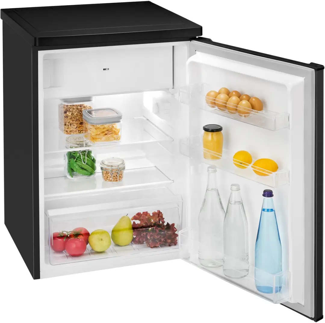Bomann KS 7251 Koelkast 109L - Zwart Inox