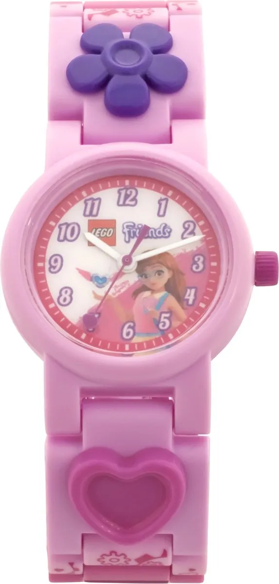LEGO Friends Olivia Kinderhorloge - Roze