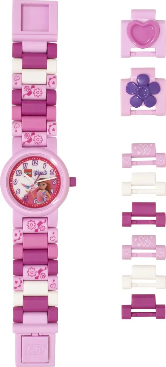 LEGO Friends Olivia Kinderhorloge - Roze