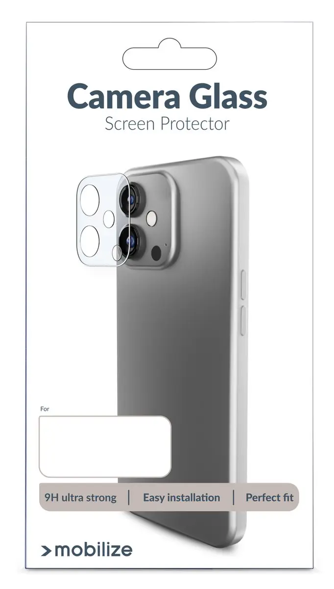 Mobilize Samsung Galaxy S24+ Glazen Camera Protector - Case Friendly