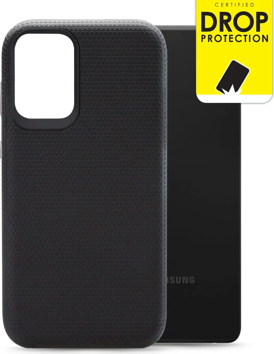 My Style Samsung Galaxy A72 Tough Back Case - mpn-8718256945786 - Zwart