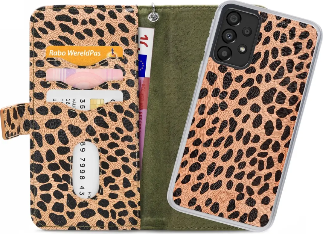 Mobilize Samsung Galaxy A33 5G Hoesje mpn-8718256966279 - Luipaard Donker Groen