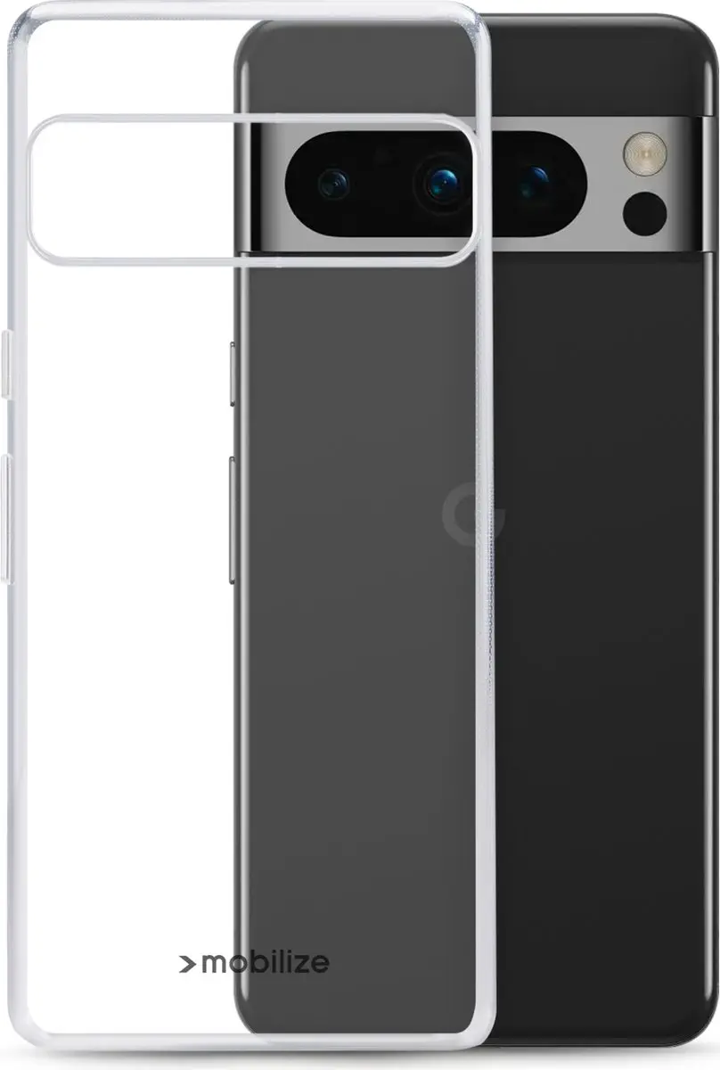 Mobilize Pixel 8 Pro Hoesje MOB-GCC-PIXEL8PRO - Transparant