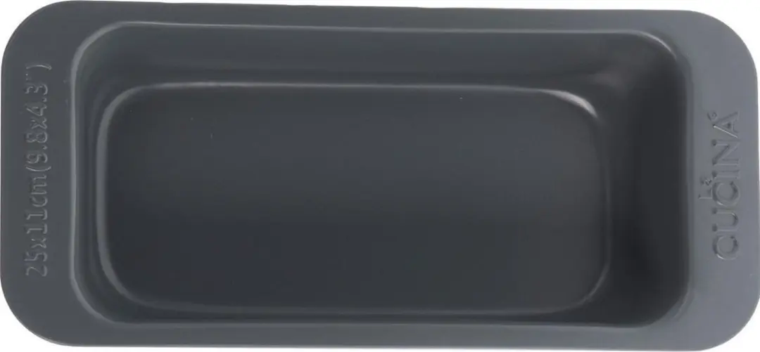La Cucina Rechthoekige Bakvorm 25x11cm - Zwart