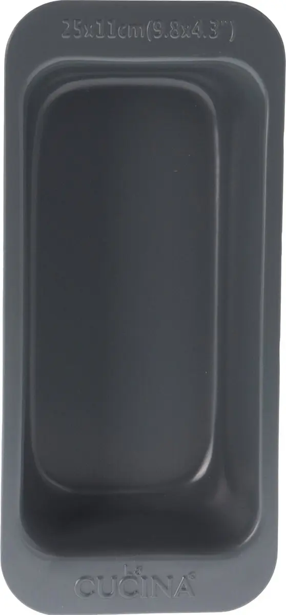 La Cucina Rechthoekige Bakvorm 25x11cm - Zwart