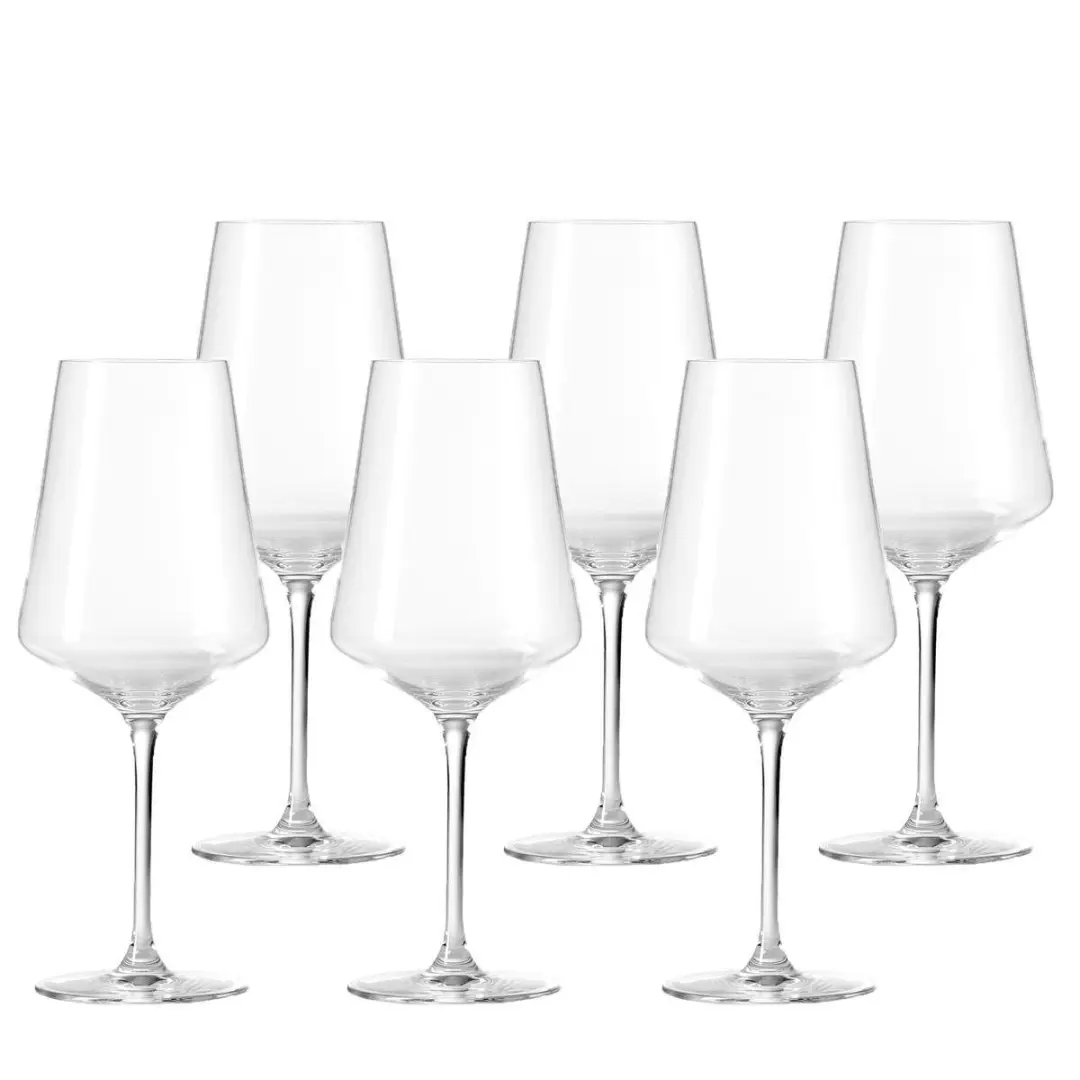 Leonardo Puccini Rode Wijnglazen - 750ml - Set van 6