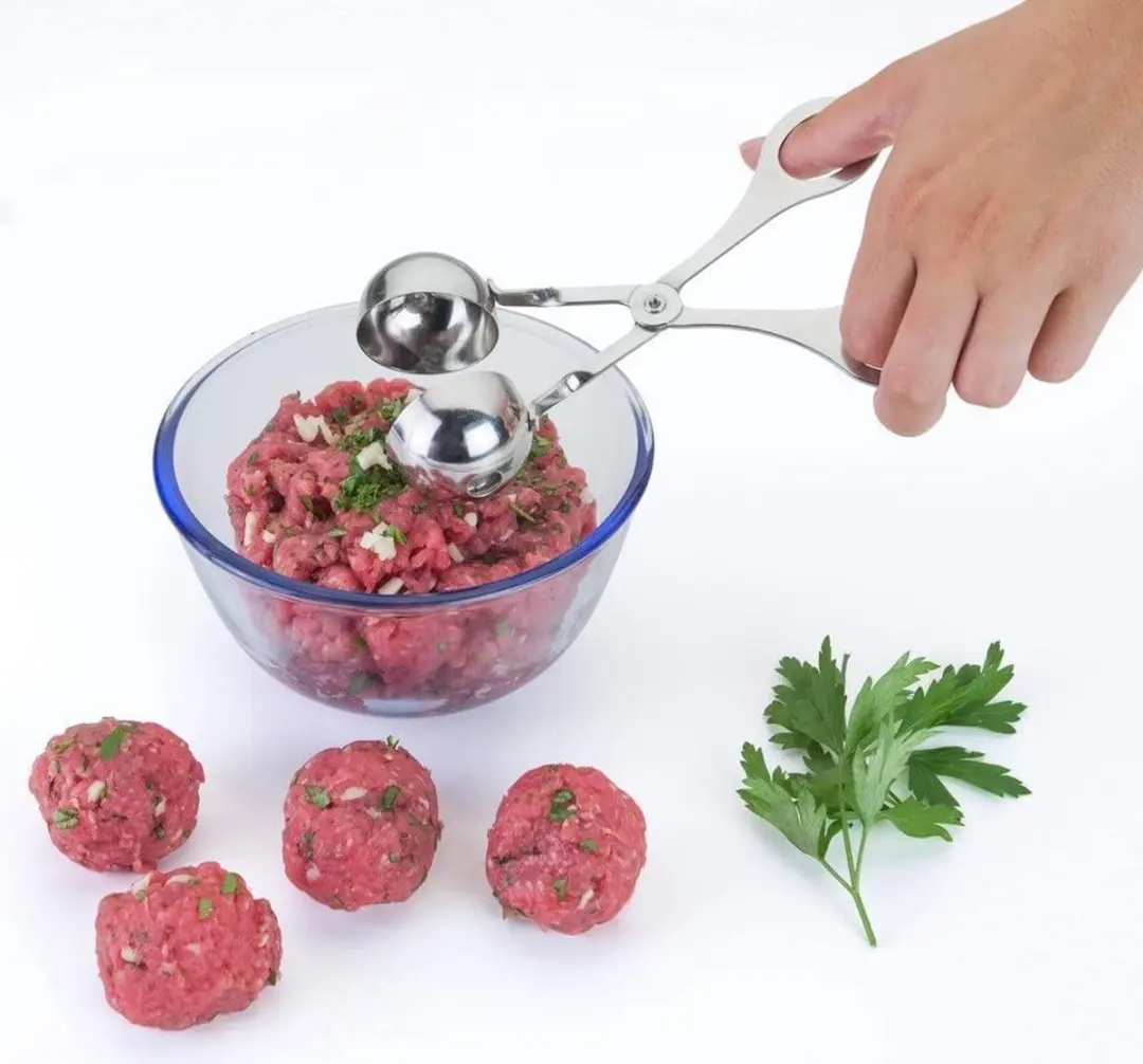 Metaltex Tang voor Gehaktballen RVS - 17.5x6.5x4cm
