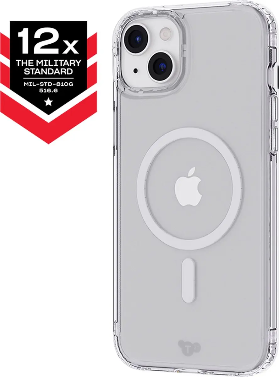 Tech21 Evo Clear iPhone 15 Plus Hoesje