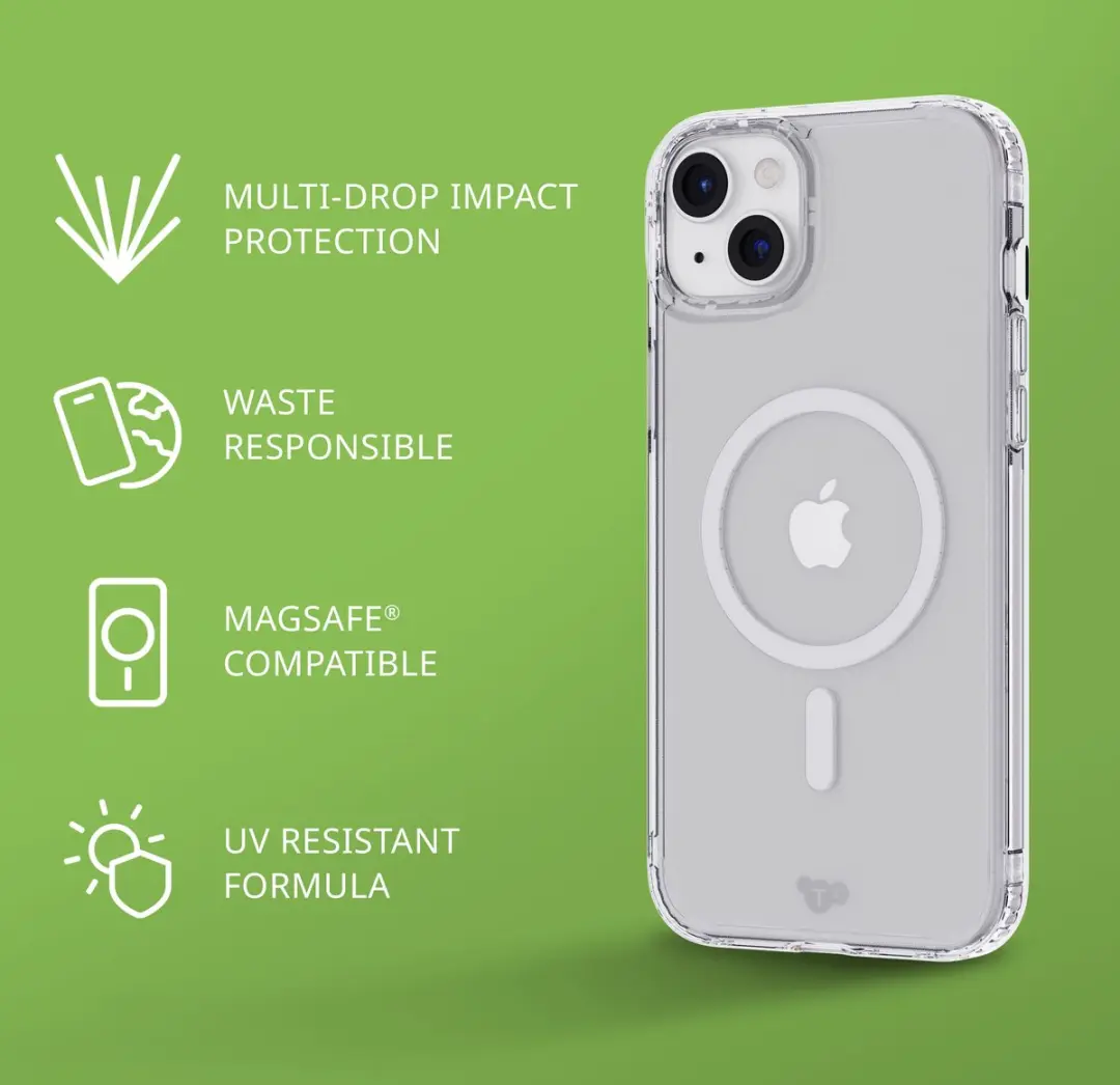 Tech21 Evo Clear iPhone 15 Plus Hoesje - T21-10303 - MagSafe