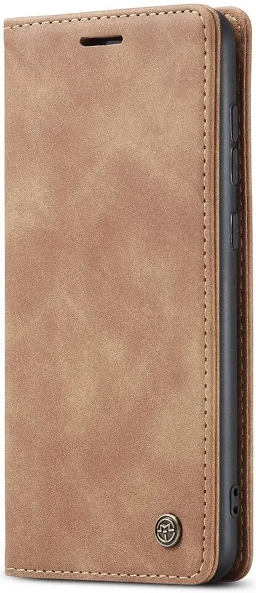 Caseme 013 Hoesje Samsung Galaxy A53 - Bruin