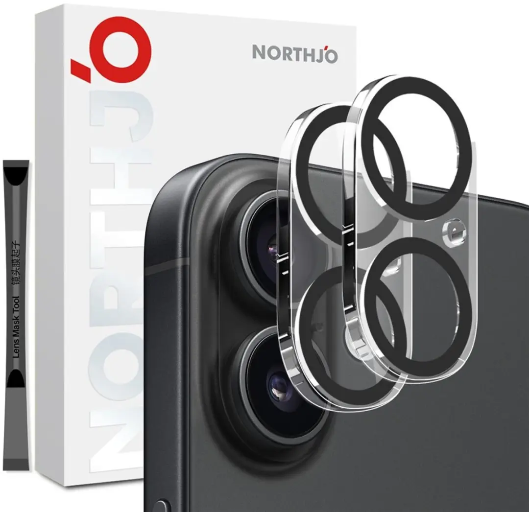 NORTHJO 9H Tempered Glass Camera Lens Protector