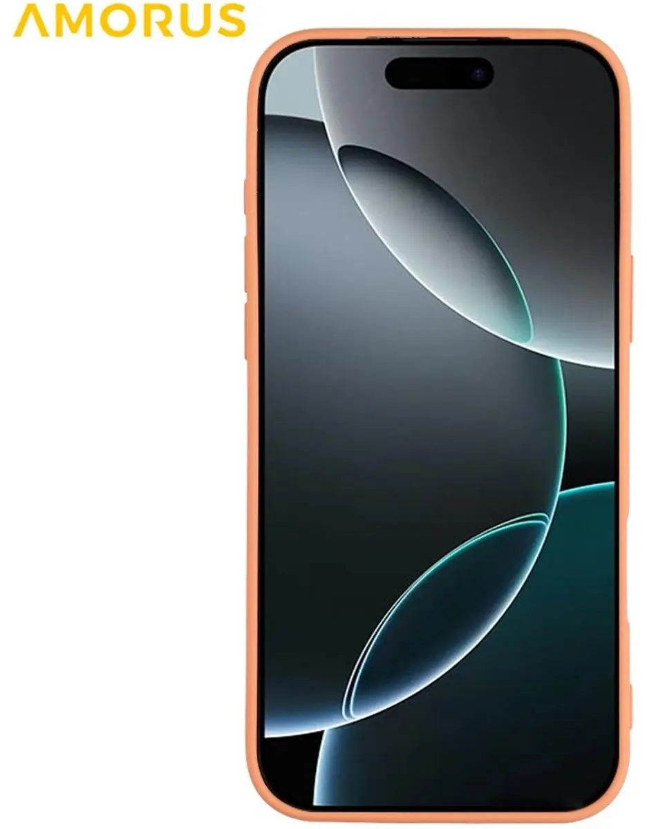 Amorus iPhone 17 Pro Hoesje - Peach