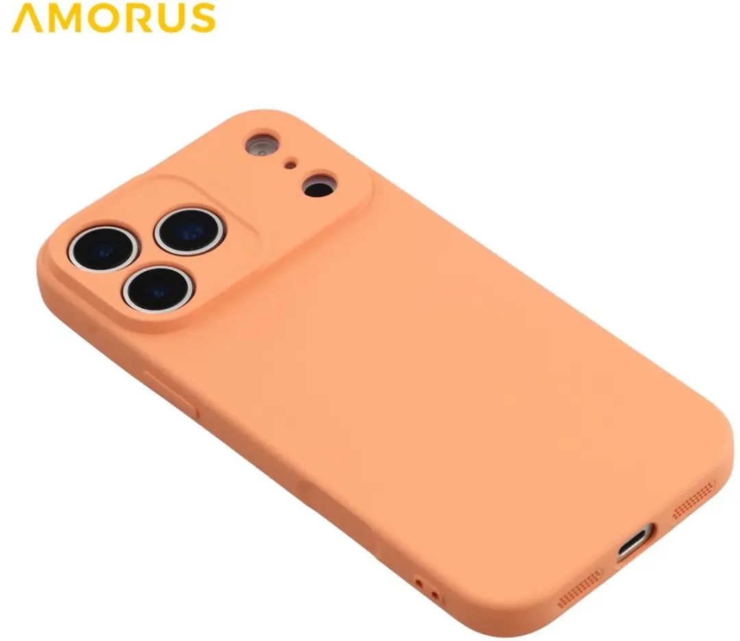 Amorus iPhone 17 Pro Hoesje - Peach