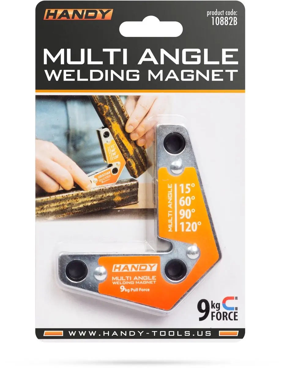 Handy Las-Magneet 10882B - 9 kg - Oranje