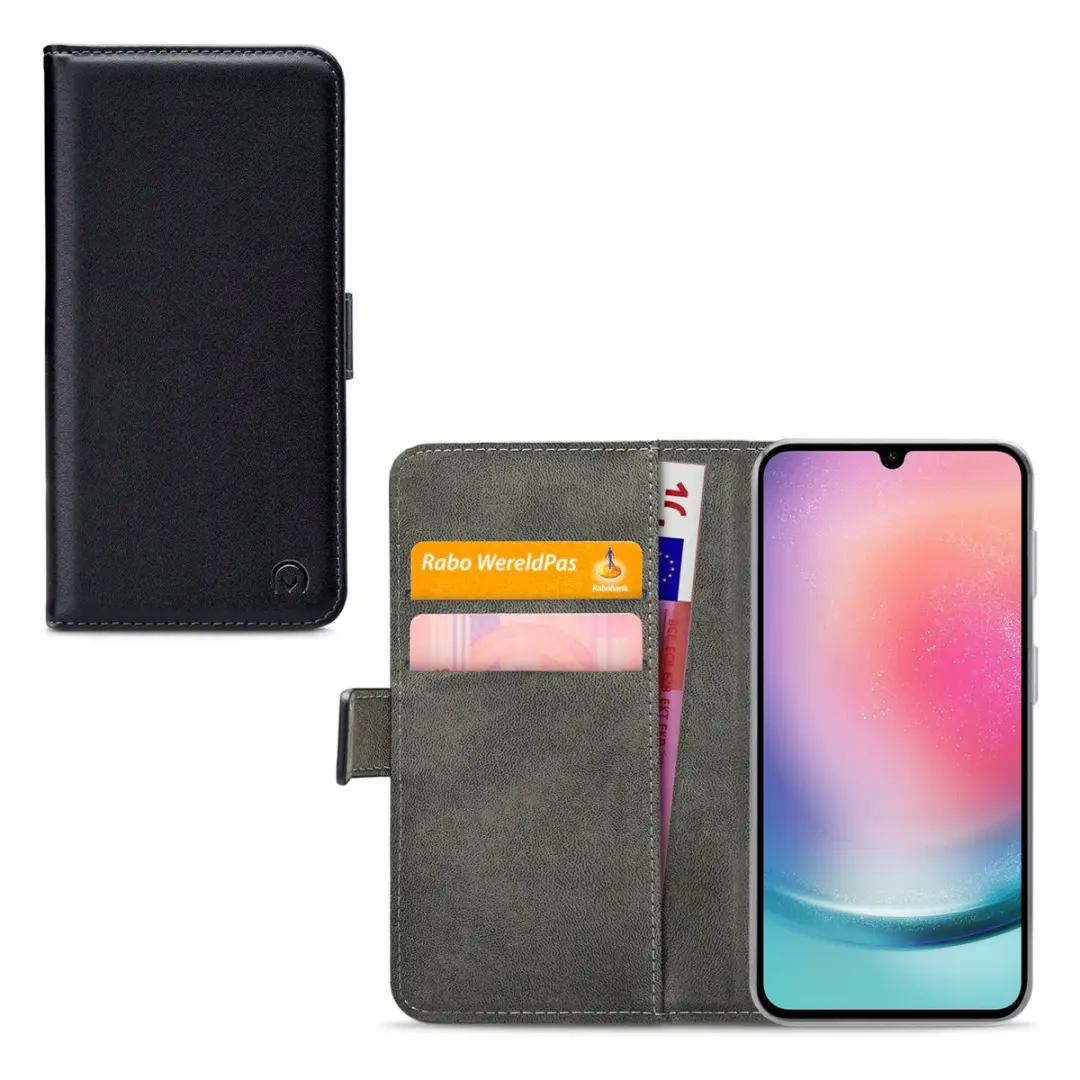 Mobilize Classic Gelly Wallet Bookcase Samsung Galaxy A24 - Zwart
