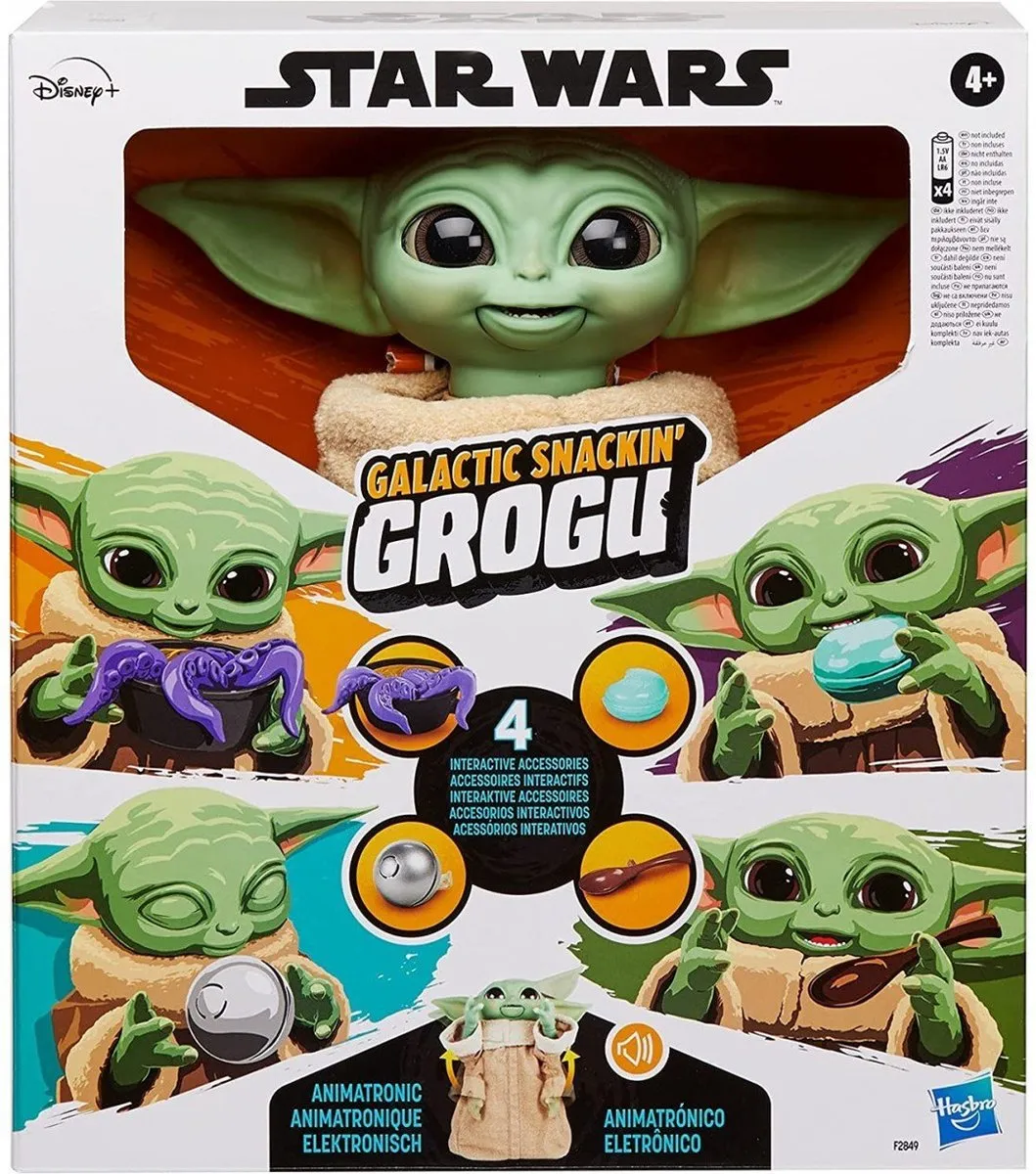 Star Wars The Child Grogu F28495L0 Interactief Speelfiguur - Galactic Snackin' Editie