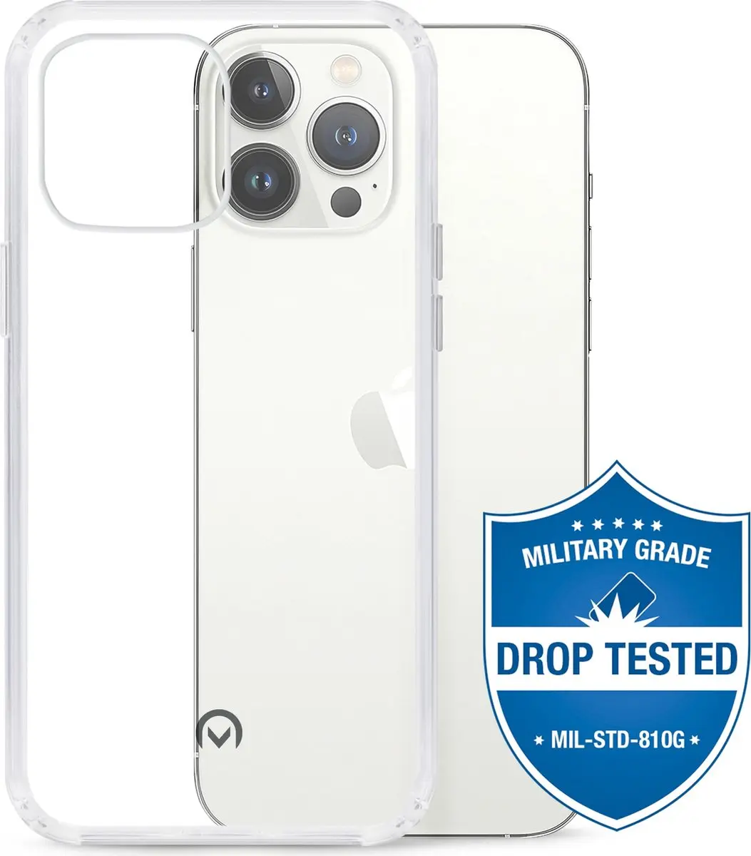 Mobilize Naked Protection MOB-NPCC-IPH13PROMAX iPhone 13 Pro Max Hoesje - Transparant