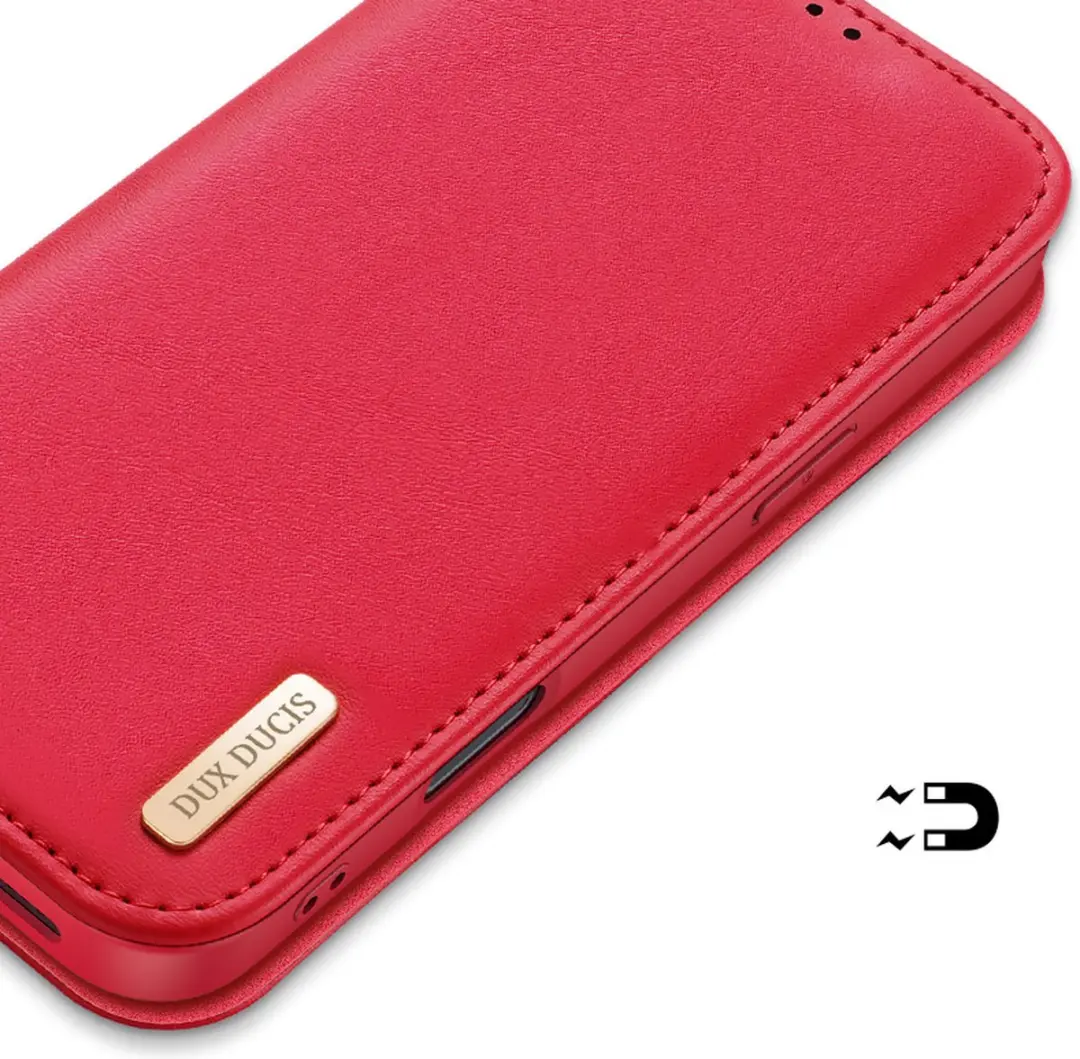 Dux Ducis Hivo Series iPhone 16 Plus Hoesje - Rood