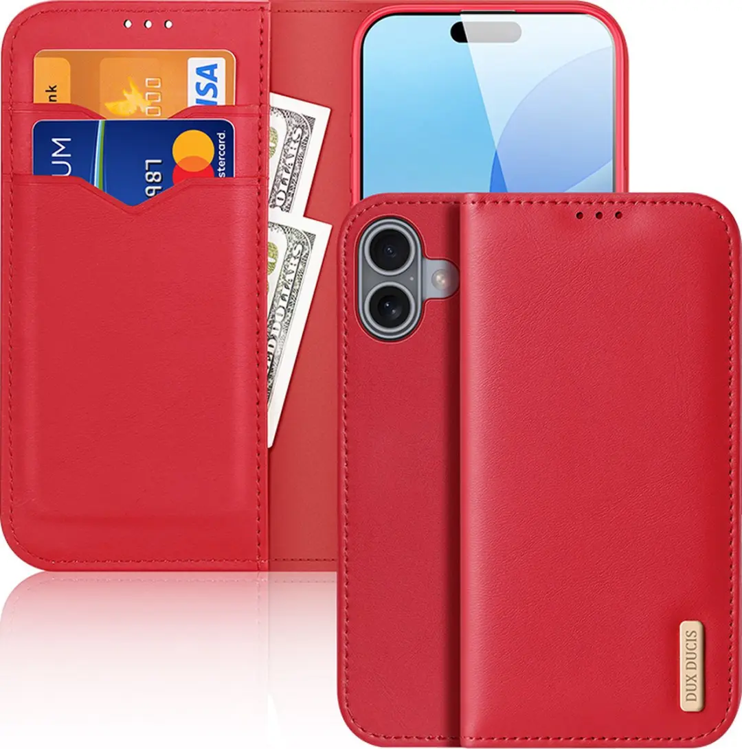 Dux Ducis Hivo Series iPhone 16 Plus Hoesje - Rood