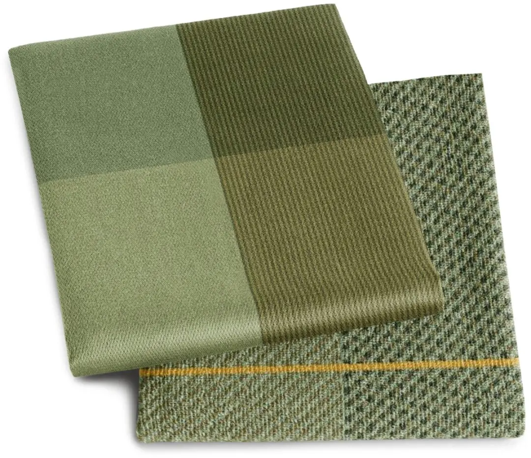 DDDDD Blend Keukendoek 50x55cm - 6 Stuks Olijfgroen
