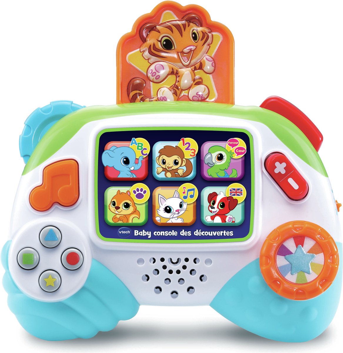 VTech Baby 80-609107, 0,75 jaar, Geluid, Spreekfunctie, Batterijen vereist, AAA, Synthetisch