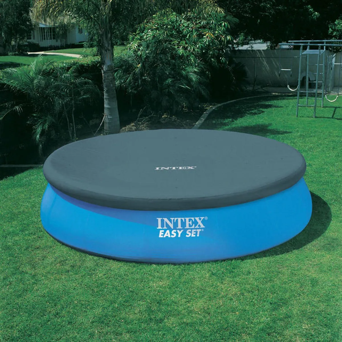 Intex Zwembad Afdekzeil Ø396cm Easy Set - Donkerblauw