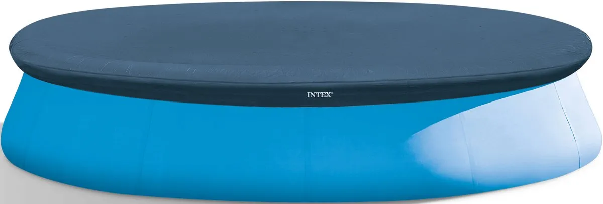 Intex Zwembad Afdekzeil Ø396cm Easy Set - Donkerblauw
