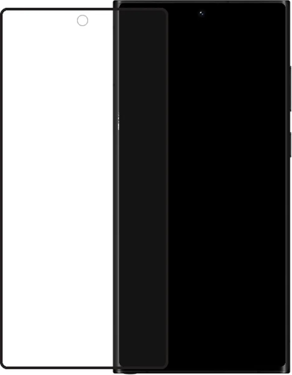 Mobilize Screenprotector Samsung Galaxy S22 Ultra - Zwart