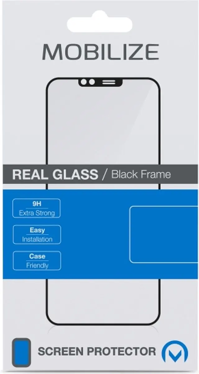 Mobilize Screenprotector Samsung Galaxy S22 Ultra - Zwart - afbeelding 6 van 6