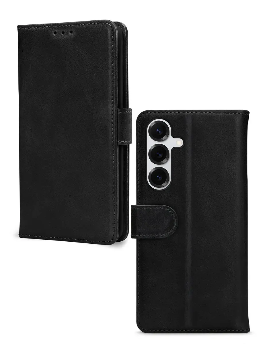 Mobilize Wallet Bookcase Telefoonhoesje Samsung Galaxy S25 Plus - Zwart