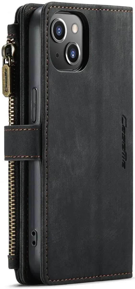 CaseMe C30 Hoesje iPhone 13 - Pasjeshouder 10 Stuks - Zwart