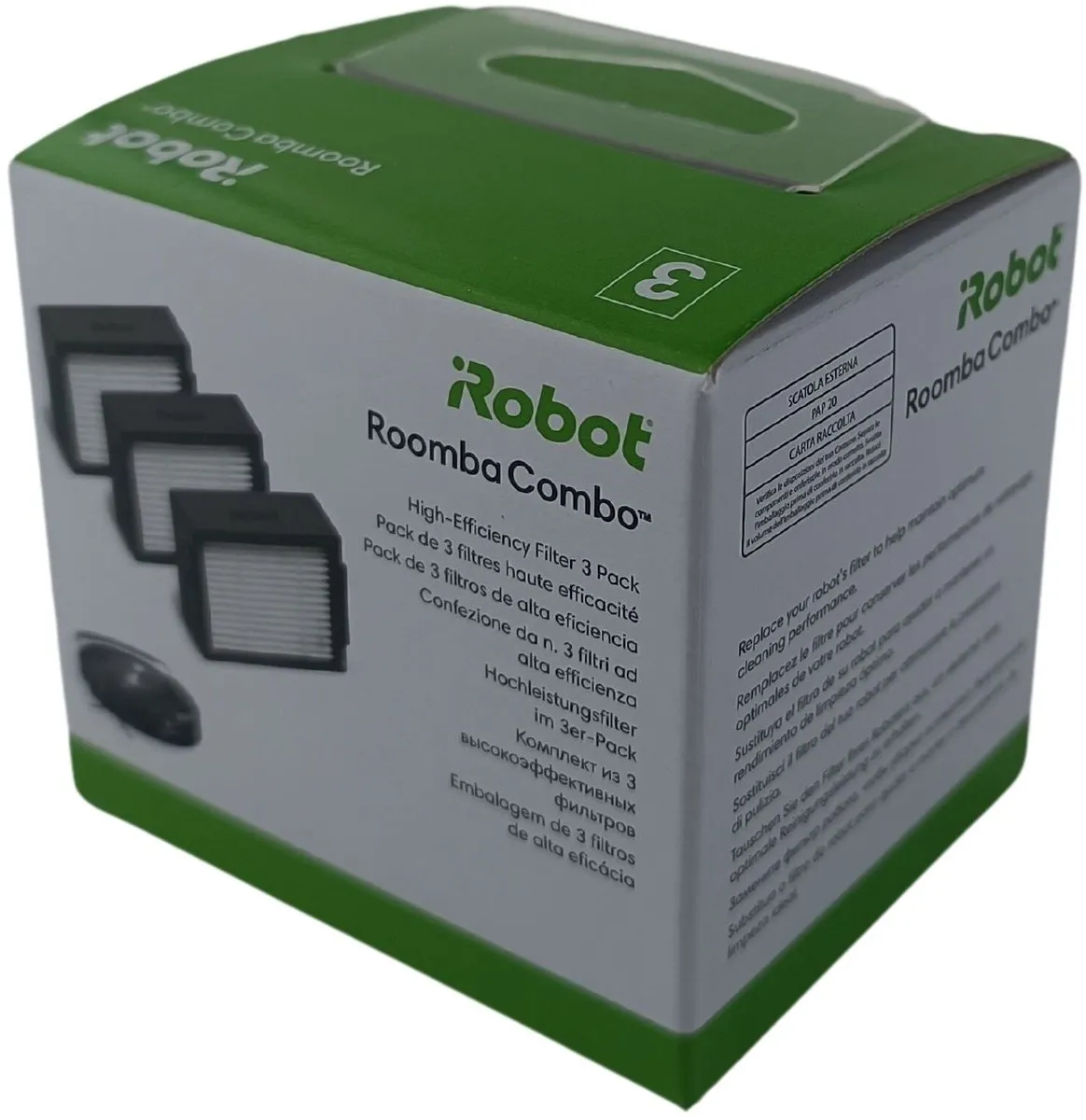 iRobot Roomba Combo Filterset - 3 Stuks - RCA-Y1/RCA-Y2
