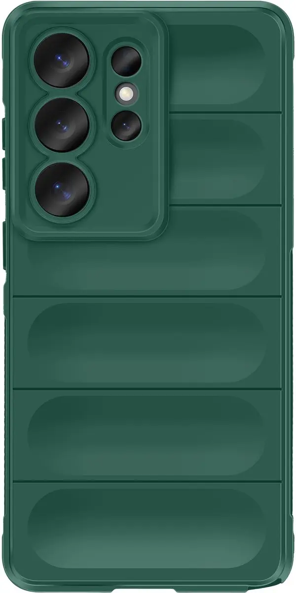 Amorus Hoesje Samsung Galaxy S26 Ultra - Zacht Schokbestendig Groen