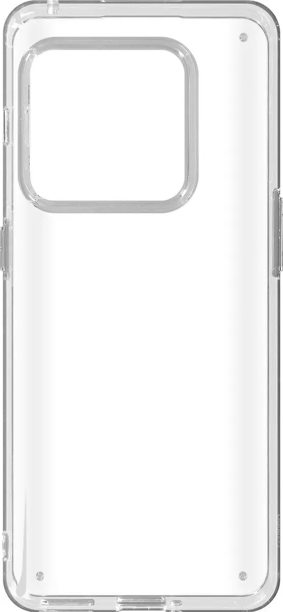 Imak Hoes OnePlus 10 Pro Bi-materiaal Transparant - TPCRYS-IMAK-OP10P