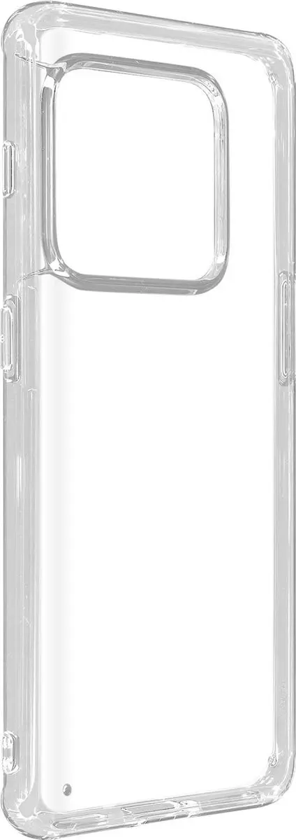 Imak Hoes OnePlus 10 Pro Bi-materiaal Transparant