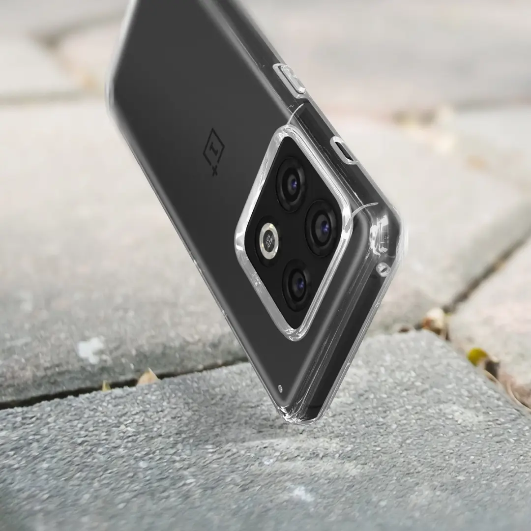 Imak Hoes OnePlus 10 Pro Bi-materiaal Transparant - TPCRYS-IMAK-OP10P - afbeelding 6 van 6