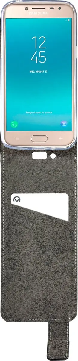 Mobilize Classic Gelly Bookcase Samsung Galaxy J2 Pro - Zwart