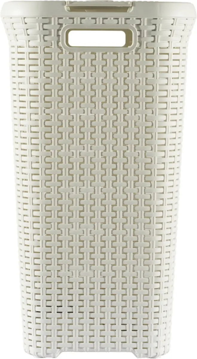 Curver Style Wasmand met Deksel 60L - Vintage wit