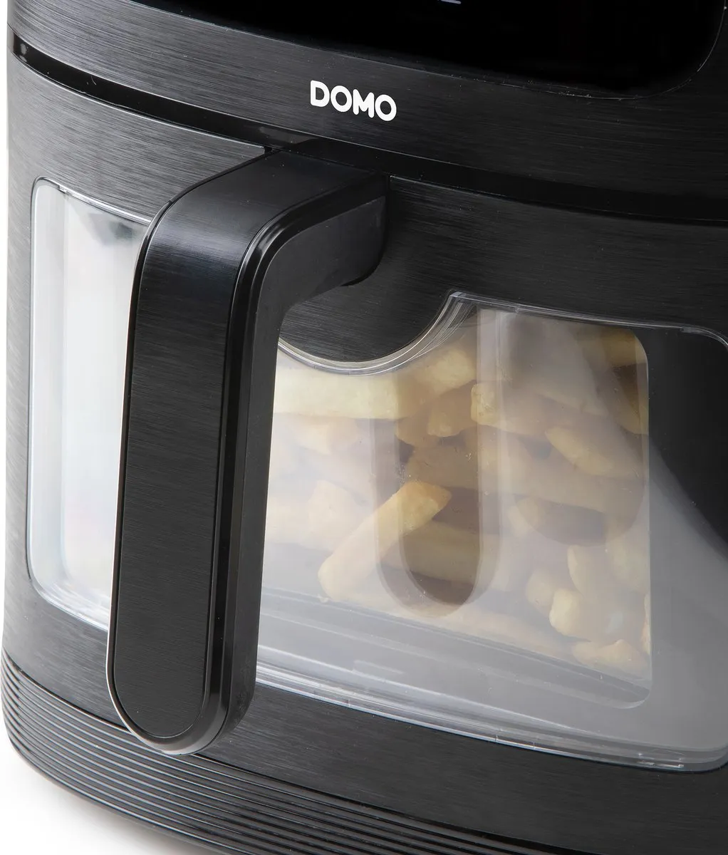 Domo DO543FR Airfryer XXL 8L - Zwart - afbeelding 6 van 6