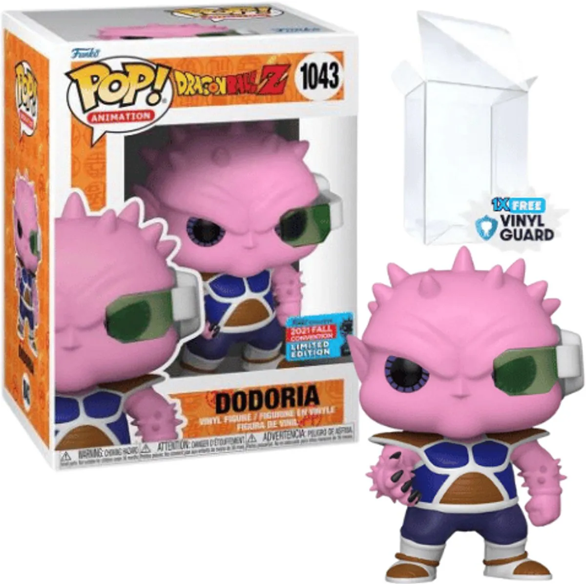 Funko Dragon Ball Z POP! Animation Dodoria Exclusief - 9cm - Multicolor - afbeelding 6 van 6
