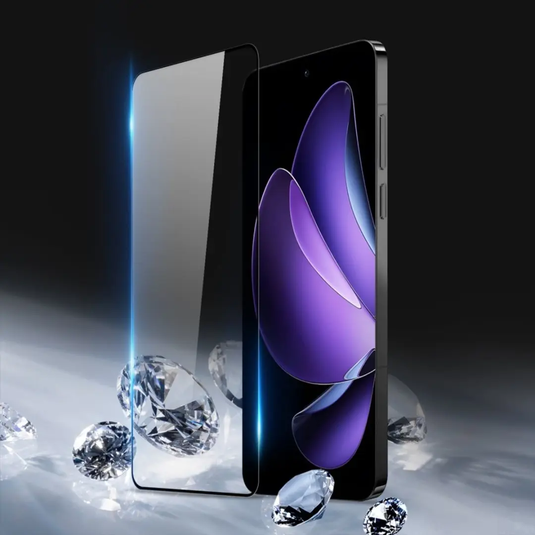 Dux Ducis OPPO Reno13 F/FS Screen Protector - Volledig Glas - Zwart - afbeelding 6 van 6