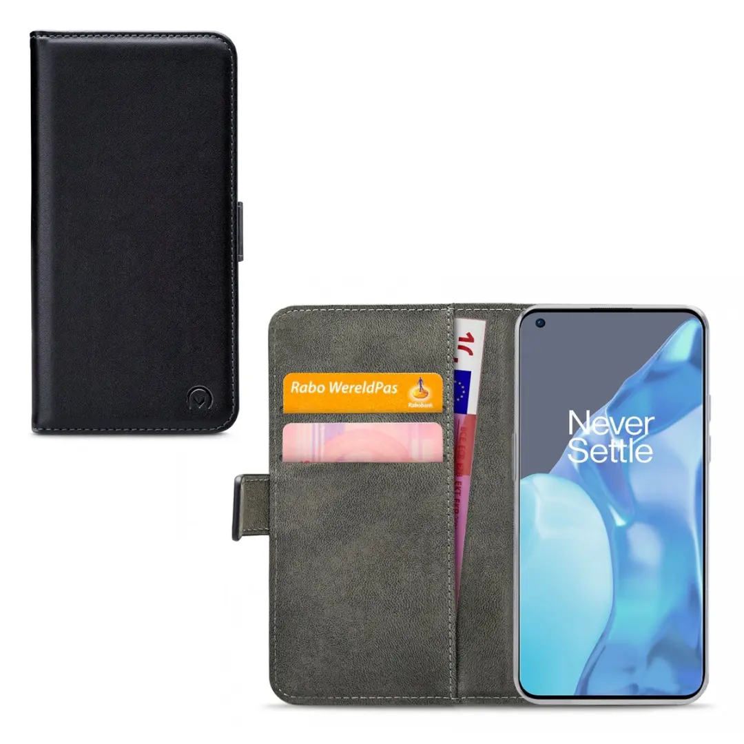 Mobilize OnePlus 9 Pro Bookcase Hoesje MOB-CGWBCB-OP9PRO - 4 Pasjes - Zwart