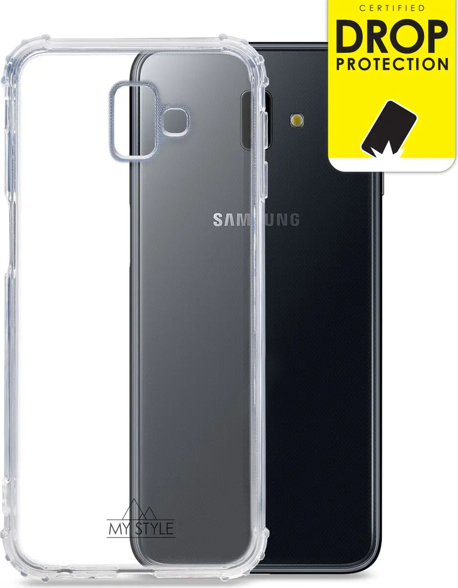 My Style MSPFCS1013 Telefoonhoesje - Samsung Galaxy J6+ - Transparant