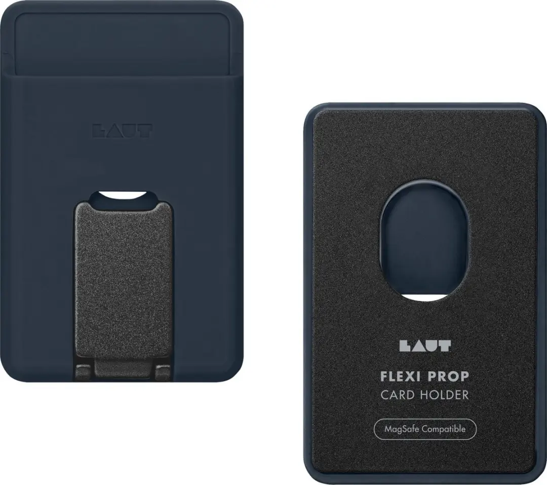 Laut MagSafe Wallet Donkerblauw - 2 Pasjes