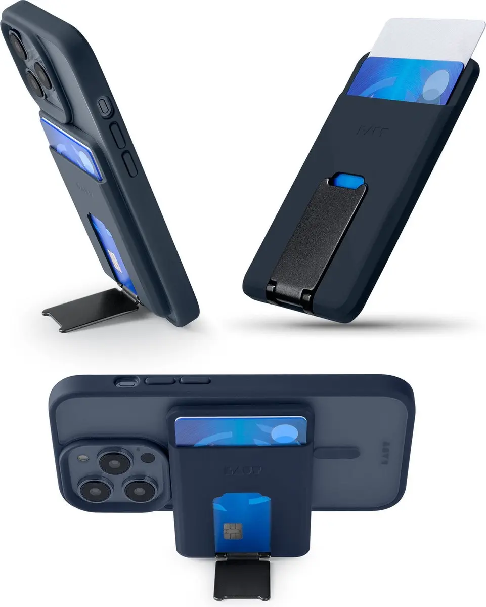 Laut MagSafe Wallet Donkerblauw