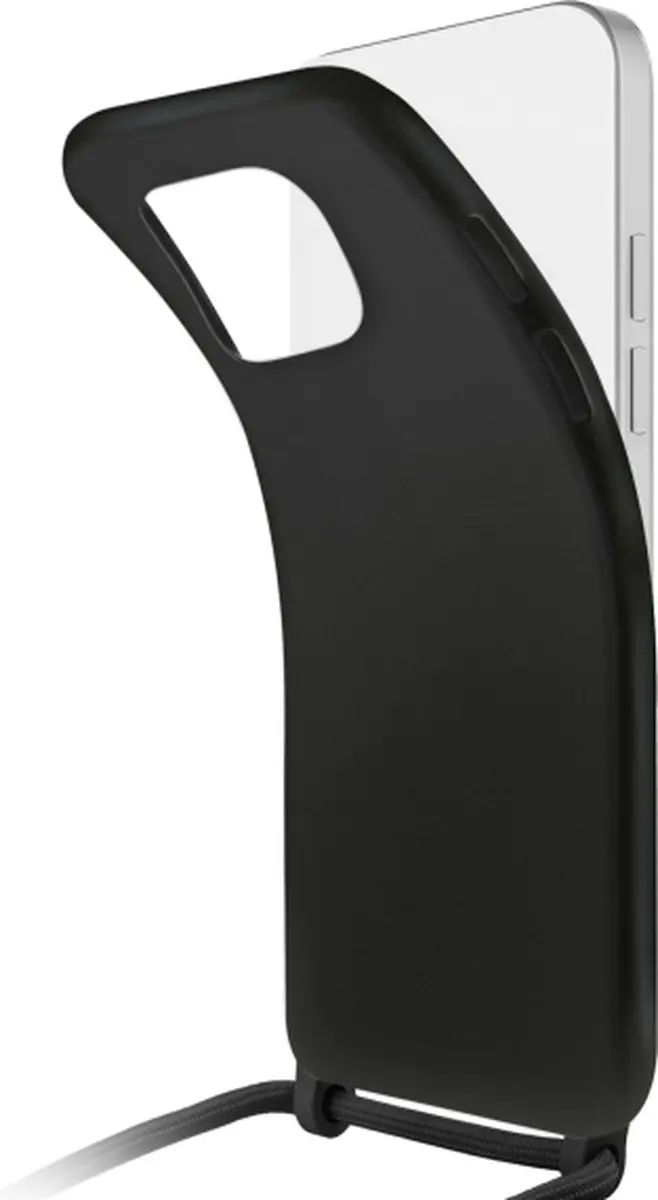 Mobilize Lanyard Gelly Hoesje MOB-LGCB-IPH13PRO - iPhone 13 Pro - Zwart