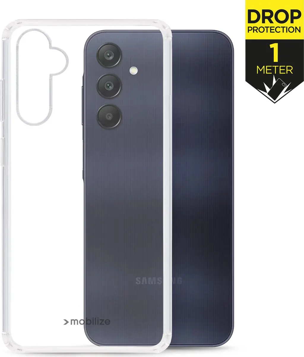 Mobilize Naked Protection MOB-NPCC-GALA255G Hoesje - Galaxy A25 - Transparant