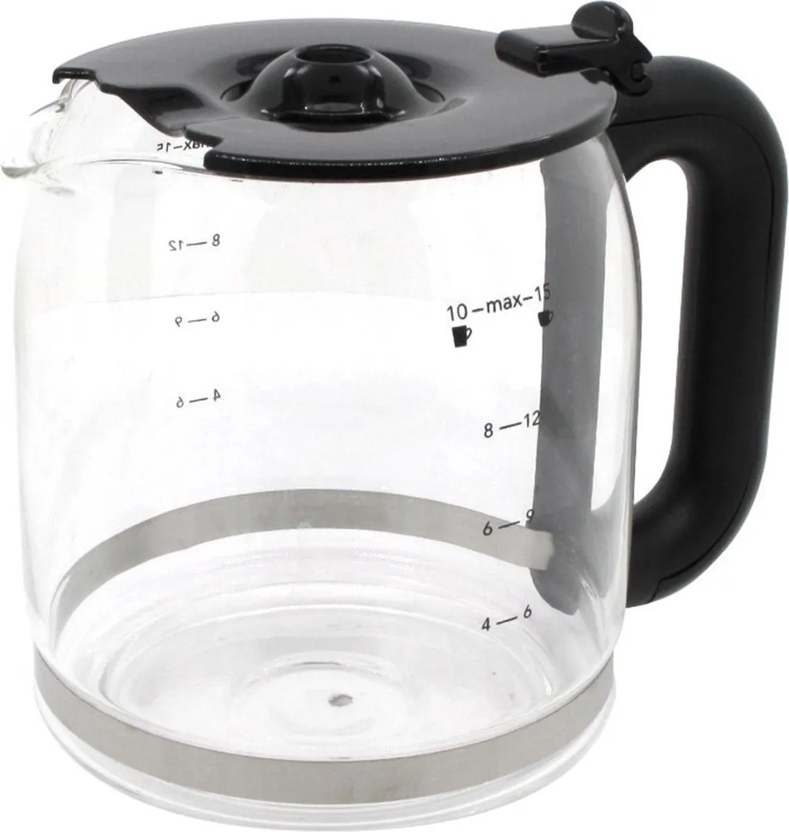 Russell Hobbs Koffiekan 24001013035 - 15 Tassen - Zwart/Transparant