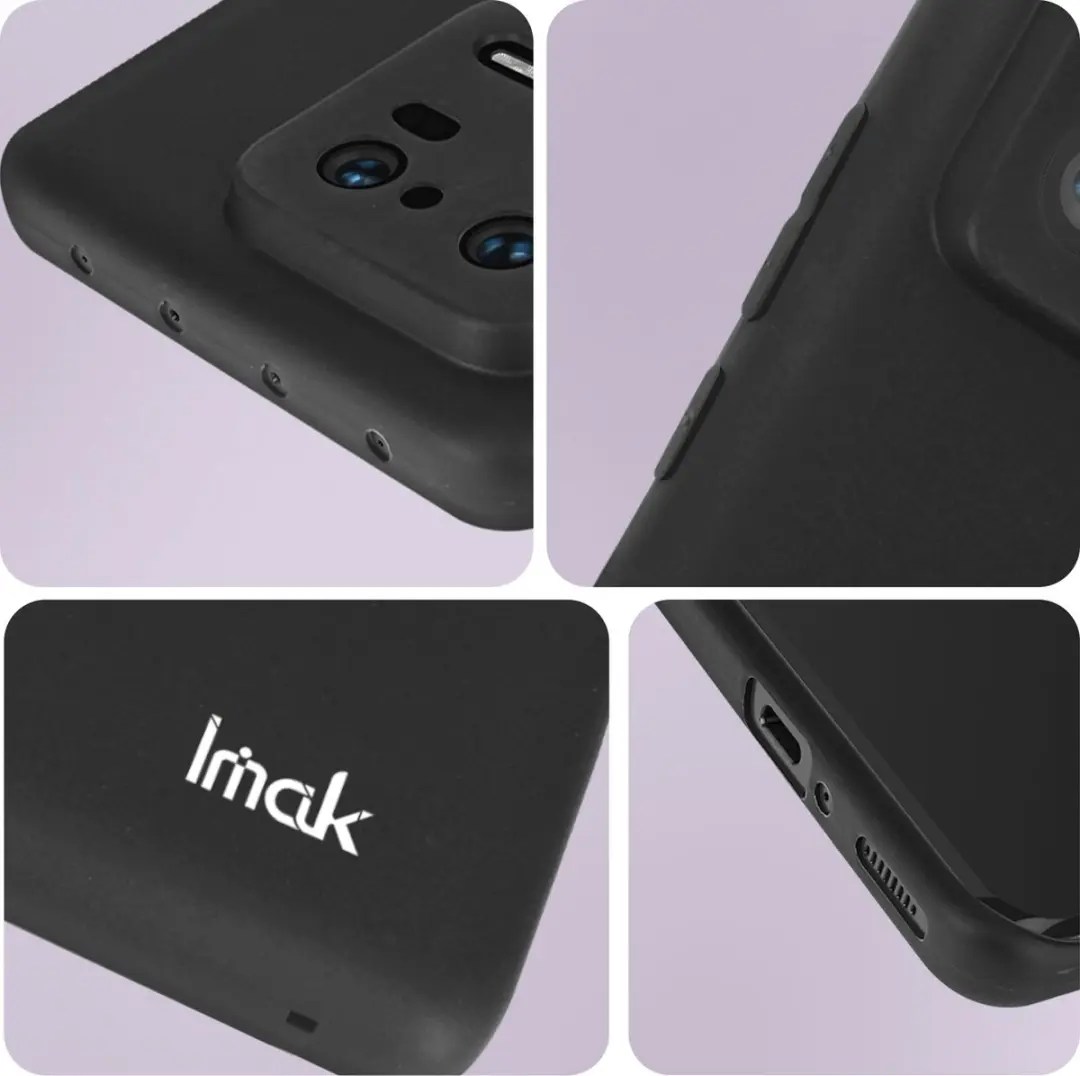 Imak Hoesje Xiaomi 13 Pro TPU-IMAK-BK-X13P - Zwart - afbeelding 6 van 6