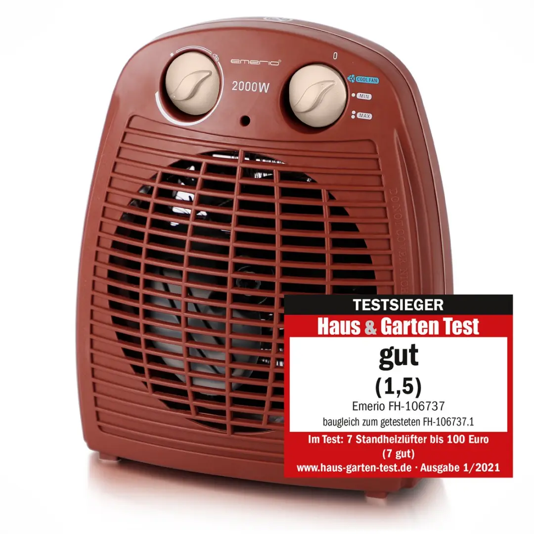 Emerio FH-106737.13 Ventilator Kachel 2000W